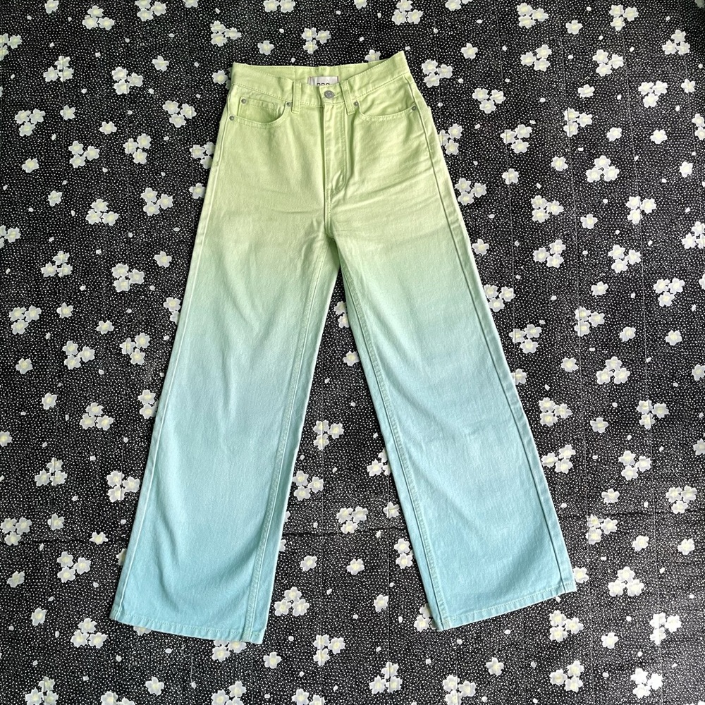 Urban Outfitters BDG High and Wide Ombré Pants